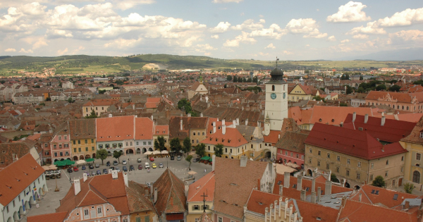 Sibiu - cultural caital - cities to visit in Transylvania
